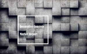 <span class="entry-title-primary">Decorative Concrete Market CAGR to reach at 6.3% During 2019 to 2026</span> <span class="entry-subtitle">Global Decorative Concrete Market Report</span>